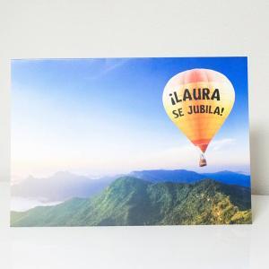 Tarjeta personalizada especial Jubilación