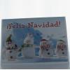 Tarjetas personalizadas: Tarjeta personalizada muñecos de nieve
