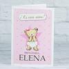 Tarjetas personalizadas: Tarjeta personalizada osito para nacimiento