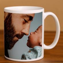 Taza blanca personalizada con foto