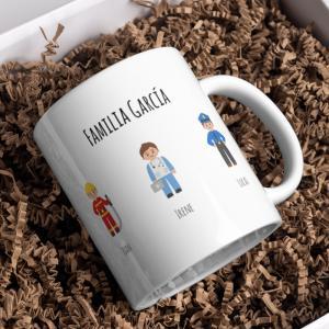 Taza familias personalizado