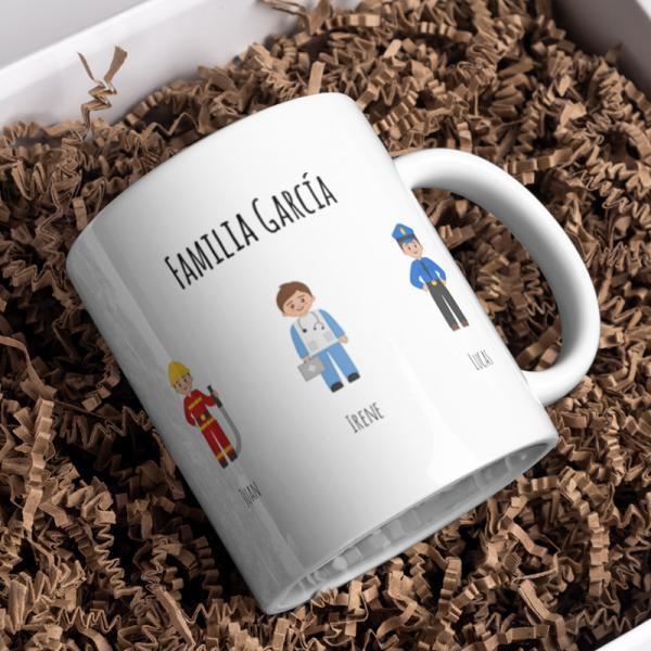 Taza familias personalizado