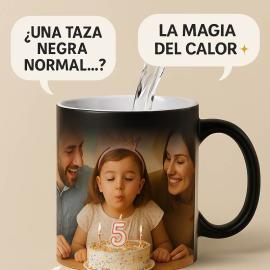 Taza mágica con foto