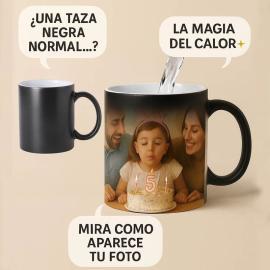 Taza mágica con foto