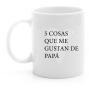 Regalos personalizados: Tazas personalizadas: Taza personalizada '5 cosas que me gustan de...'