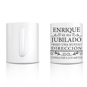 Taza personalizada 'Jubilación'