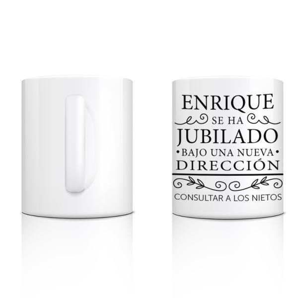 Taza personalizada 'Jubilación'