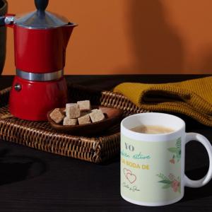 Taza personalizada para invitados