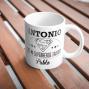 Regalos personalizados: Tazas personalizadas: Taza personalizada para mi superh&eacute;roe