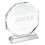 Regalos personalizados: Dise&ntilde;o y decoraci&oacute;n: Trofeo de cristal personalizado para profe