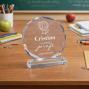 Regalos personalizados: Dise&ntilde;o y decoraci&oacute;n: Trofeo de cristal personalizado 'S&uacute;per profe'
