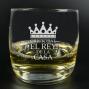 Regalos personalizados: Cristaler&iacute;a personalizada: Vaso de whisky grabado para el rey de la casa