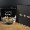 Cristalería personalizada: Vaso de whisky razones para ser papá