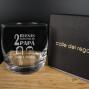 Regalos personalizados: Cristaler&iacute;a personalizada: Vaso de whisky razones para ser pap&aacute;