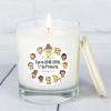 Velas personalizadas: Vela personalizada divertida para profe