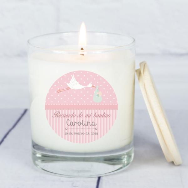 Vela personalizada para Bautizo