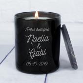 Vela personalizada para pareja