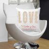 Diseño y decoración: Cojín personalizado Love