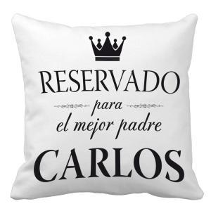 Cojín personalizado Reservado