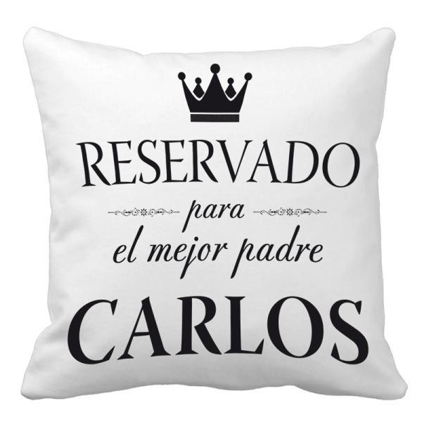 Cojín personalizado Reservado