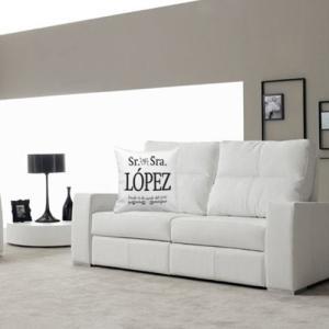 Cojín personalizado Sr y Sra