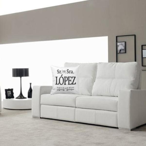 Cojín personalizado Sr y Sra