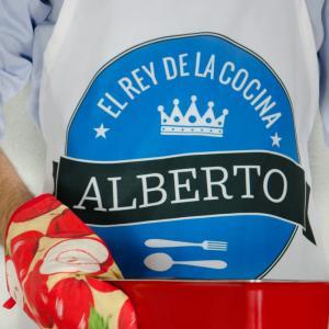 Delantal personalizado el rey de la cocina