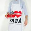 Delantales personalizados: Delantal personalizado Te quiero Papá