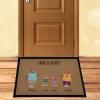 Diseño y decoración: Felpudo familia Oso personalizado