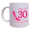 Regalos con nombre: Taza para mujer 30 cumpleaños