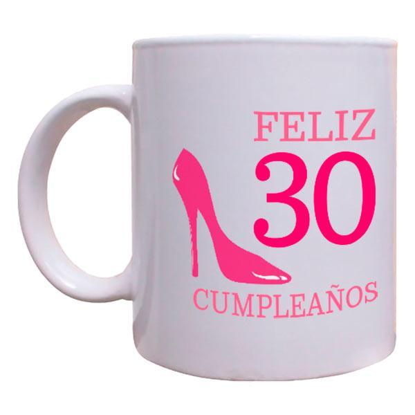 Taza para mujer 30 cumpleaños