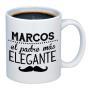 Regalos personalizados: Tazas personalizadas: Taza personalizada para padre m&aacute;s elegante
