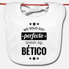 Babero personalizado 'No solo soy perfecto'