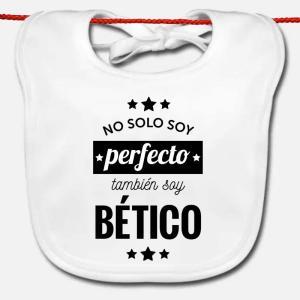 Babero personalizado 'No solo soy perfecto'
