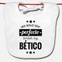 Regalos personalizados: Regalos con nombre: Babero personalizado 'No solo soy perfecto'