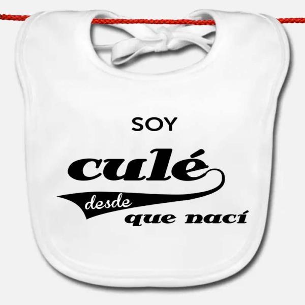 Babero personalizado para futbolero