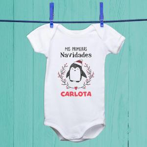 Body bebé personalizado 'Mis primeras navidades'