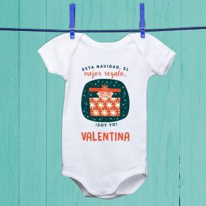 Body bebé personalizado para Navidad