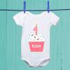 Regalos con nombre: Body personalizado 'Cupcake'