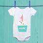 Regalos personalizados: Regalos con nombre: Body personalizado 'Cupcake'