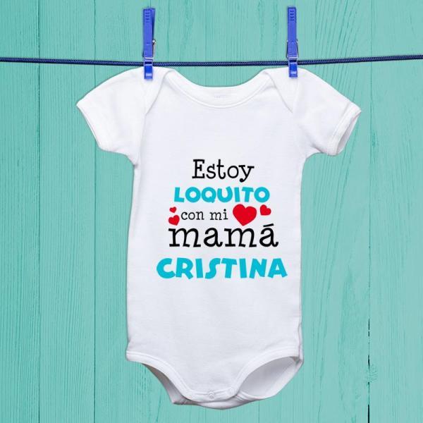 Body personalizado estoy loquito con...