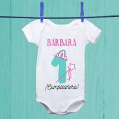 Body personalizado 'Princesa cumpleañera'