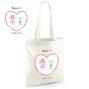 Regalos personalizados: Regalos con el dibujo de tus hijos: Bolsa tote bag personalizada con dibujo de tu hijo