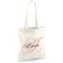 Regalos personalizados: Regalos con nombre: Bolsa tote bag personalizada con inicial