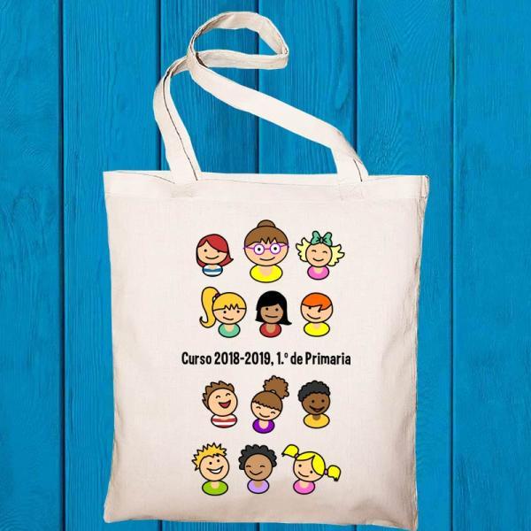 Bolsa tote bag personalizada para profe