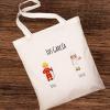 Regalos con nombre: Bolsa tote BIO familias personalizado