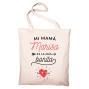 Regalos personalizados: Regalos con nombre: Bolsa tote "Mam&aacute; bonita" personalizada