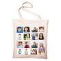 Regalos personalizados: Regalos con fotos: Bolsa tote personalizada para profe con fotos