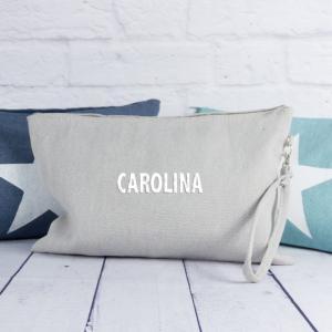 Bolso de mano personalizado con nombre