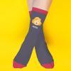 Regalos con nombre: Calcetines BIO personalizados con avatar